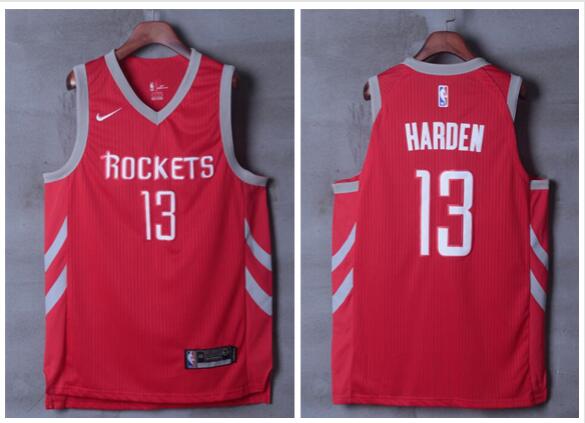 Mens Nike 13 James Harden red  Jersey