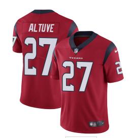 Nike Houston Texans #27 Jose Altuve Red  Men's Stitched NFL Vapor Untouchable Limited Jersey