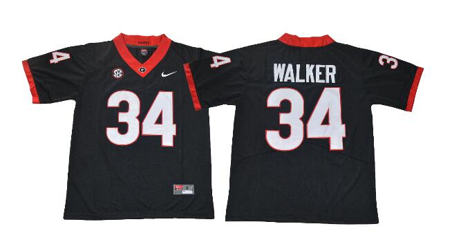 34 herschel walker College Georgia Bulldogs Football Jerseys-001