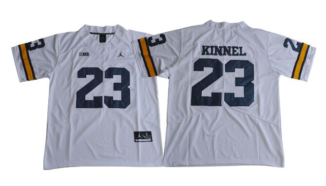 2017 Michigan Wolverines Tyree Kinnel 23 College Football Jersey-002