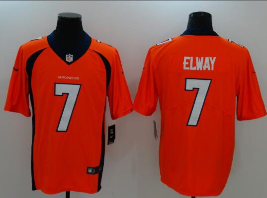 Nike Denver Broncos #7 John Elway White Men's Stitched NFL Legend Jersey-001