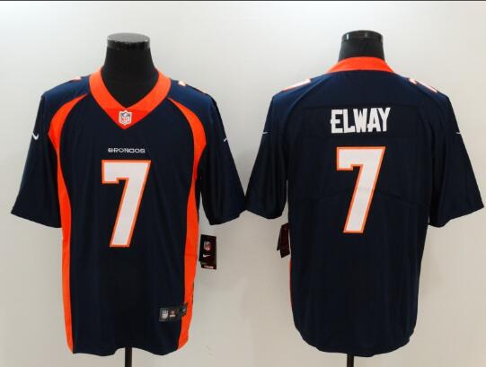 Nike Denver Broncos #7 John Elway White Men's Stitched NFL Legend Jersey-002