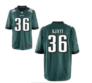 Mens Philadelphia Eagles #36 Jay Ajayi Nike Jersey-001