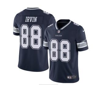 Nike Dallas Cowboys #88 Michael Irvin Navy Blue Thanksgiving Men's Stitched NFL Vapor Untouchable Limited Jersey-002