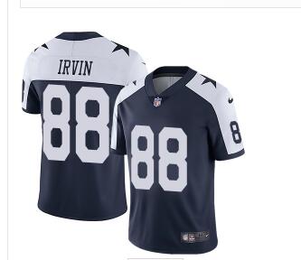 Nike Dallas Cowboys #88 Michael Irvin Navy Blue Thanksgiving Men's Stitched NFL Vapor Untouchable Limited Jersey-003
