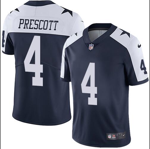 Nike Dallas Cowboys #4 Dak Prescott Men's Stitched NFL Vapor Untouchable Limited Jersey-003