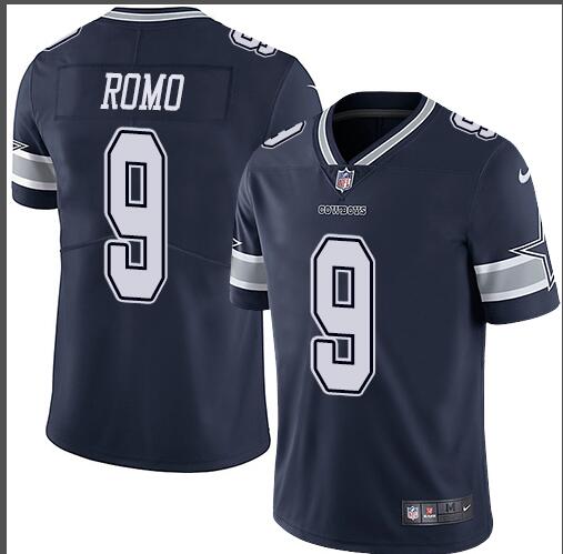 Nike Dallas Cowboys #9 Tony Romo  Men's Stitched NFL Vapor Untouchable Limited Jersey-001