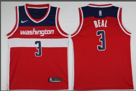 Nike New Washington Wizards 3# Bradley Beal Basketball jersey-001