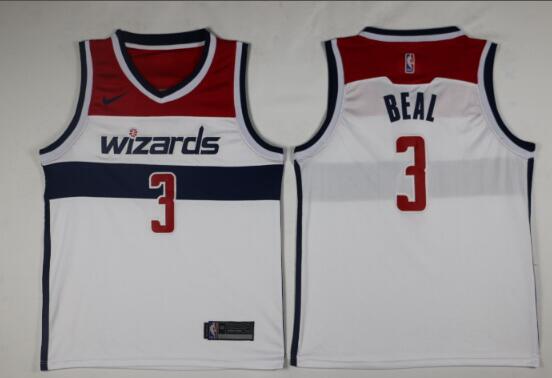 Nike New Washington Wizards 3# Bradley Beal Basketball jersey-002
