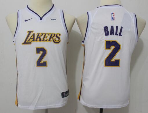 Youth Kid's Nike New 2 Lonzo Ball Basketball Jersey