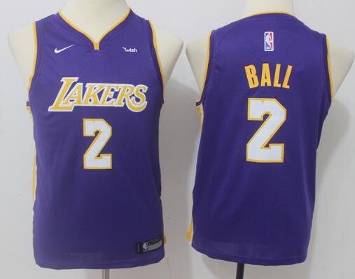 Youth Kid's Nike New 2 Lonzo Ball Basketball Jersey