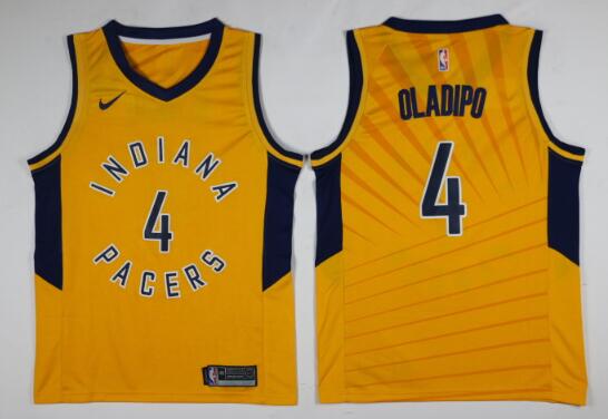 Indiana Pacers 4# Victor-Oladipo Basketball Jerseys-003