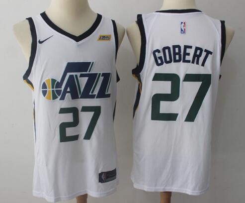 Nike New Mens #27 Rudy Gobert  Basketball Jersey-001