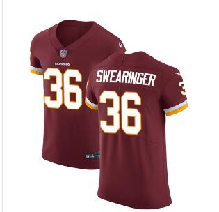 Nike Redskins #36 D.J. Swearinger Burgundy Red Team Color Men's Stitched NFL Vapor Untouchable Elite Jersey