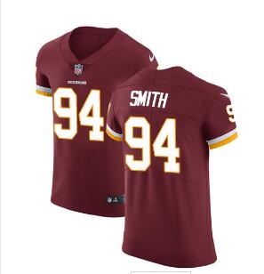 Nike Redskins #94 Preston Smith Burgundy Red Team Color Men's Stitched NFL Vapor Untouchable Elite Jersey-001