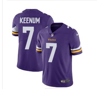 Men's Nike Minnesota Vikings #7 Case Keenum  NFL Jersey