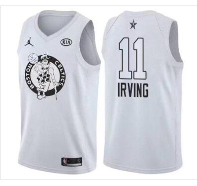 2018 New Men's 11 Kyrie Irving ALL-STAR GAME city NBA Jerseys White