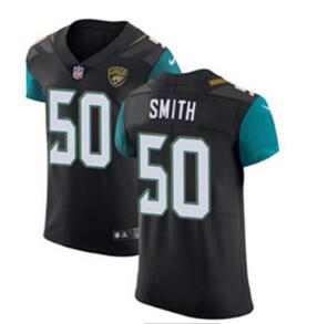 Men's Nike Jacksonville Jaguars #50 Telvin Smith Black Alternate Stitched NFL Vapor Untouchable Elite Jersey