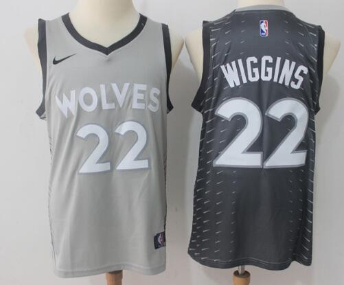 Men's Minnesota Timberwolves #22 Andrew Wiggins New