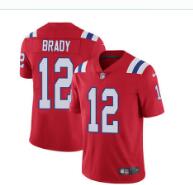 Youth Nike New England Patriots #12 Tom Brady Red Alternate Stitched NFL Vapor Untouchable Limited Jersey