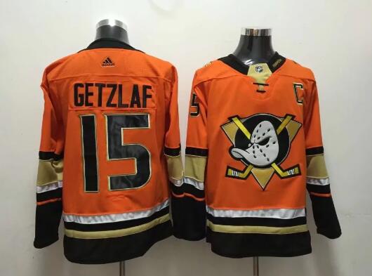 2018 New Adidas Anaheim ducks 15 Ryan Getzlaf  men ice hockey nhl jerseys