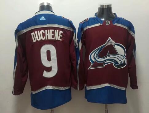 2018 New Adidas Colorado Avalanche 9 Matt Duchene red reebok men nhl ice hockey jerseys