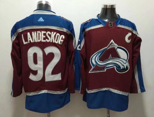 2018 Adidas Colorado Avalanche 92 Gabriel Landeskog  Hockey Jerseys