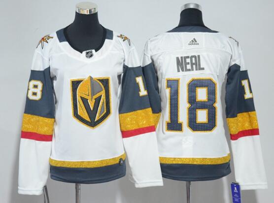 2018 Youth Kids Adidas Golden Knights #18 James Neal Grey Stitched NHL Jersey