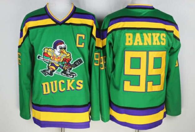 99 Adam Banks Hockey Jersey