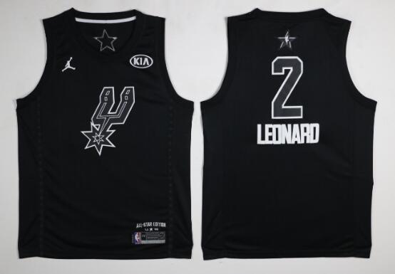 Custom Men's San Antonio Spurs #2 Kawhi Leonard Basketball Jersey