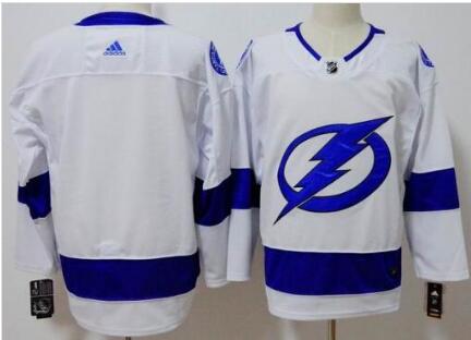 Adidas Tampa Bay Lightning blank white nhl hockey jerseys