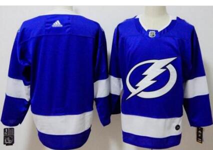 Adidas Tampa Bay Lightning blank blue hockey jerseys