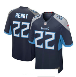 Men's Tennessee Titans #22 Derrick Henry Nike  New 2018 Game Jersey-002