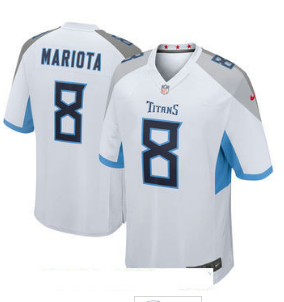 Men's Tennessee Titans #8 Marcus Mariota Nike Football Jersey
