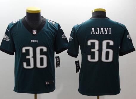 Youth Nike Eagles #36 Jay Ajayi  Football Jerseys