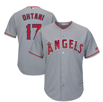 Men's Los Angeles Angels Shohei Ohtani Majestic Scarlet Alternate Cool Base Replica Player Jersey