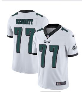Nike Philadelphia Eagles #77 Michael Bennett White Men's Stitched NFL Vapor Untouchable Limited Jersey-003