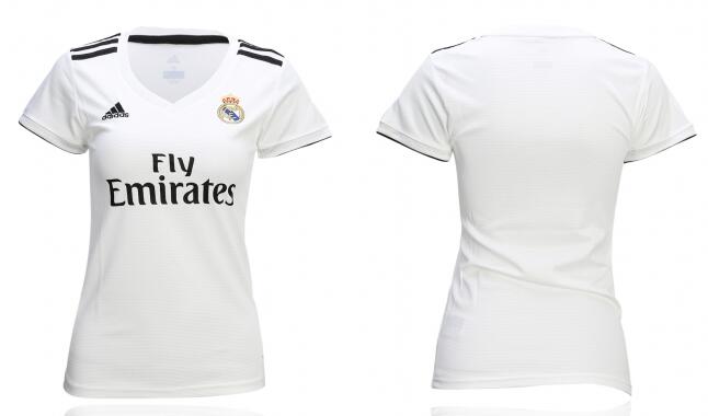 Women adidas  Real Madrid 2018/19 Home Jersey-002