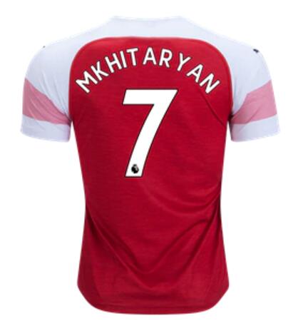 Henrikh Mkhitaryan Arsenal 18/19 Home Jersey by PUMA