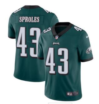 Men Nike Philadelphia Eagles #43 Darren Sproles Stitched Jersey-003