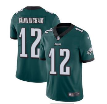 Nike Philadelphia Eagles #12 Randall Cunningham Stitched Jersey  Custom