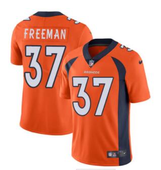 Nike Denver Broncos #37 Royce Freeman   Men's Stitched NFL Vapor Untouchable Limited Jersey-003