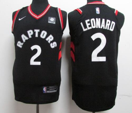 New Nike Toronto Raptors Men 2 Kawhi Leonard Basketball Jersey-002