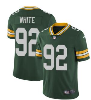 Nike Green Bay Packers #92 Reggie White Men's Stitched NFL Vapor Untouchable Limited Jersey-001