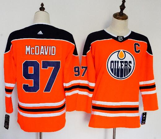 Kid's Youth Edmonton Oilers #97 Connor McDavid-001