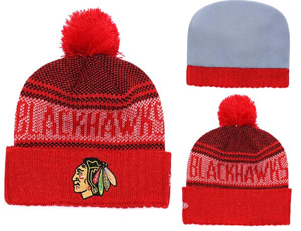Chicago Blackhawks  Beanies-001