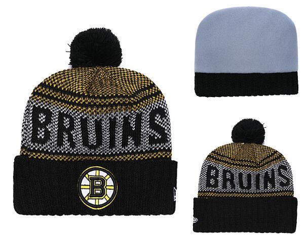 Boston Bruins Beanies Winter Hats-001