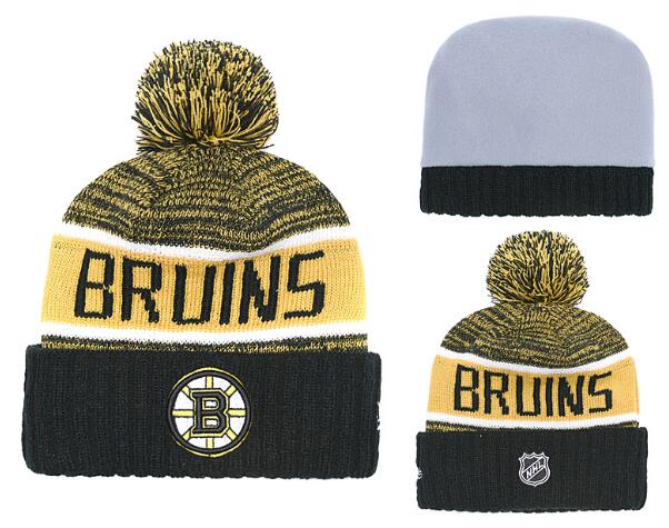 Boston Bruins Beanies Winter Hats-002