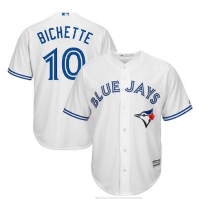 Men's Toronto Blue Jays #10 Bo Bichette Baseball Jersey