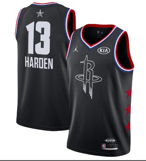 Jordan Men's 2019 NBA All-Star Game #13 James Harden Black Dri-FIT Swingman Jersey-001